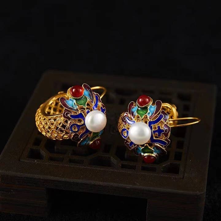 Bright MacMing - Wholesale Hoop Earrings - The Palace Story Earrings2