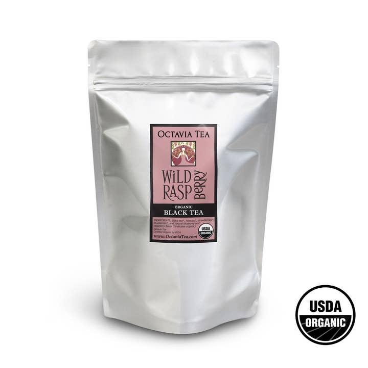 Octavia Tea - Wholesale Loose Tea - Wild Raspberry Organic Loose Tea