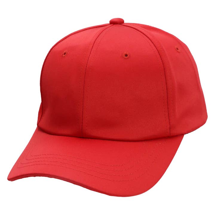 Cap Zone - Wholesale Baseball Cap - Unisex - Faux Silk Satin Strap Back Baseball Cap24