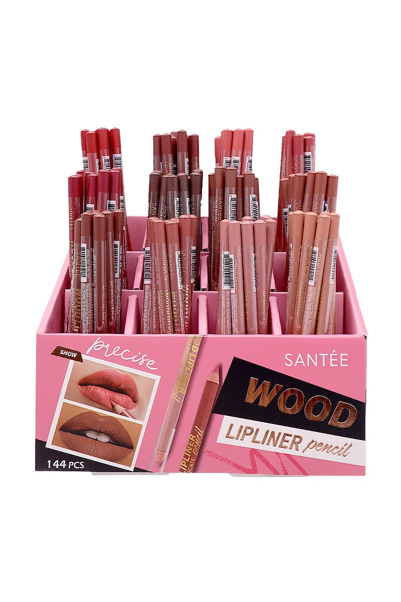 PINEAPPLE Beauty - Vente Crayons à lèvres/crayons - Présentoir de crayons à lèvres en bois Santee STL101 - 1441