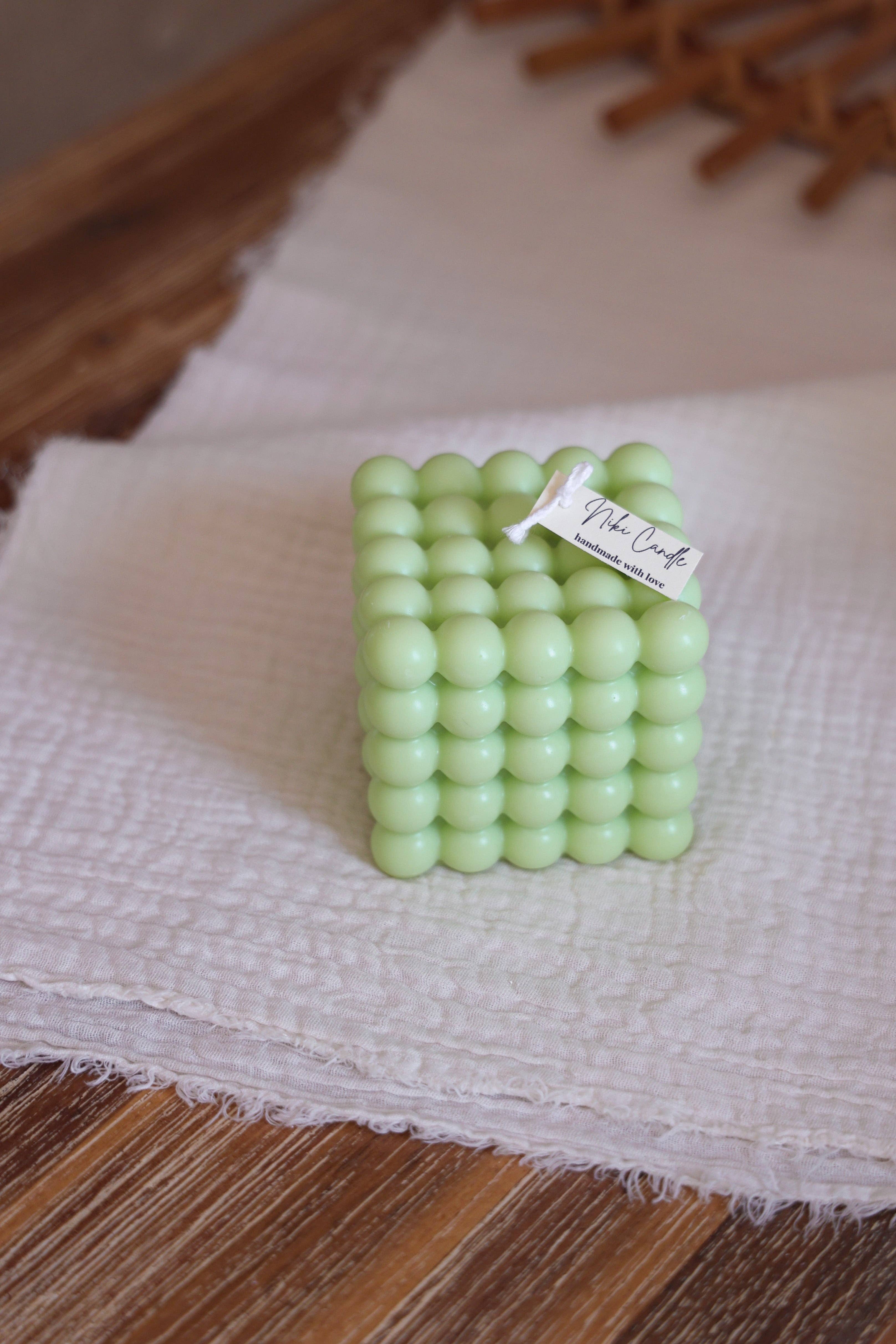 Niki Candle - Wholesale Novelty Candle - Bubble Cube XL candle - handmade6
