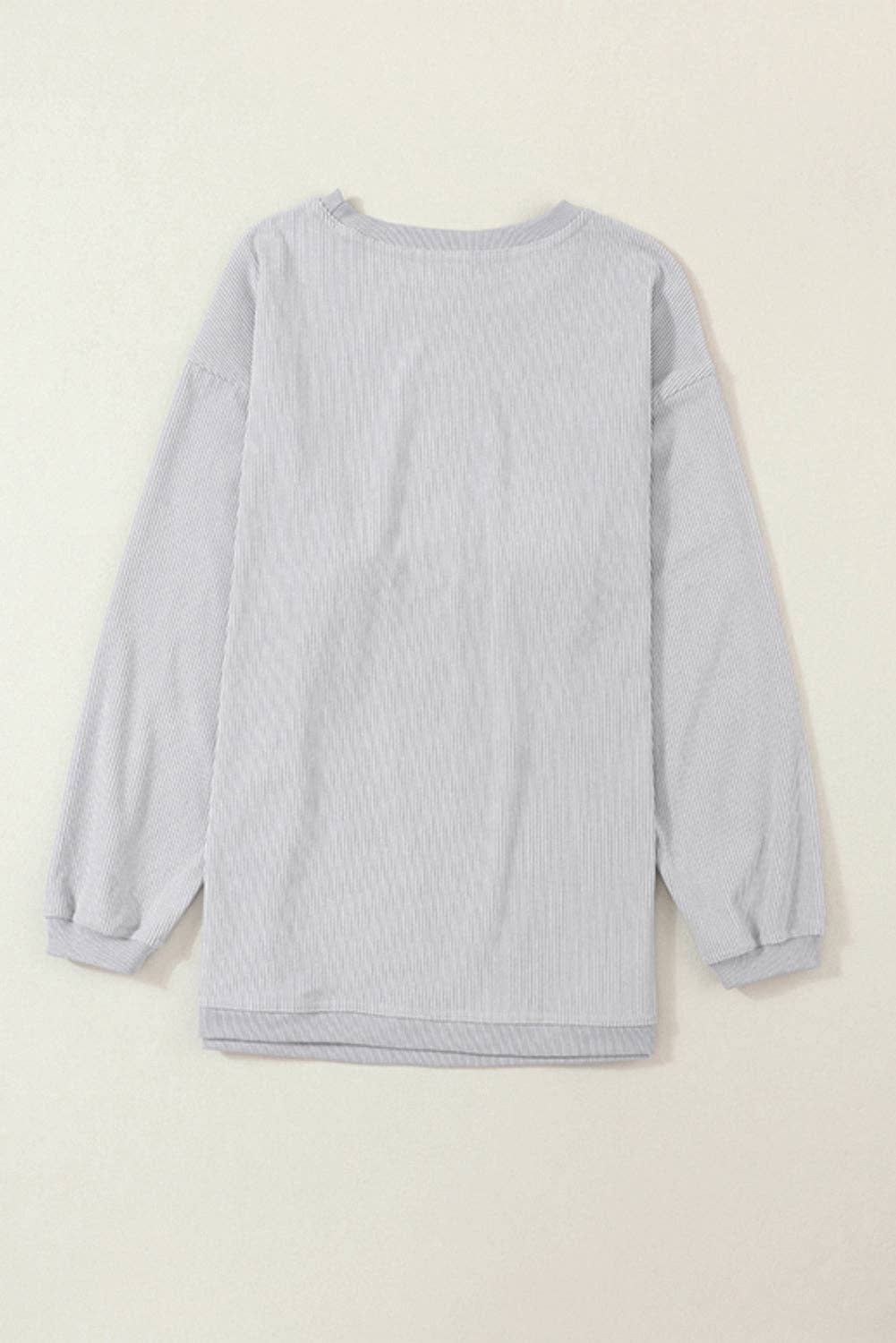 LALA LOO – wholesale Sweatshirt – Women's – Corduroy Ribbed Oversized Sweatshirt15
