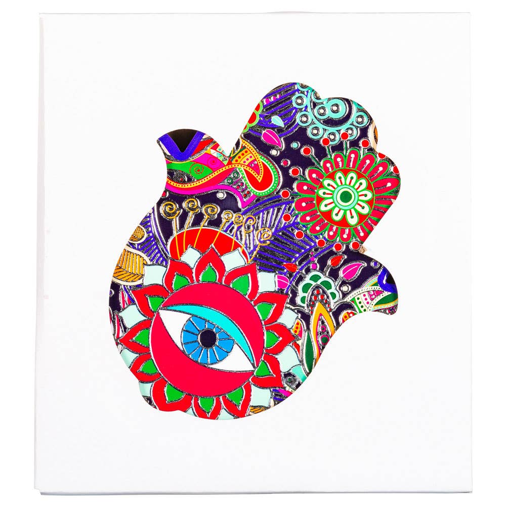 Benjamin International - Wholesale Wall Accent - CERAMIC HAMSA WALL DECOR6