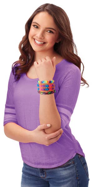 Cra-Z-Art - Wholesale Speelgoedset - Kinderen - Cra-Z-Loom Super Weefgetouw Met Neon Bandjes2