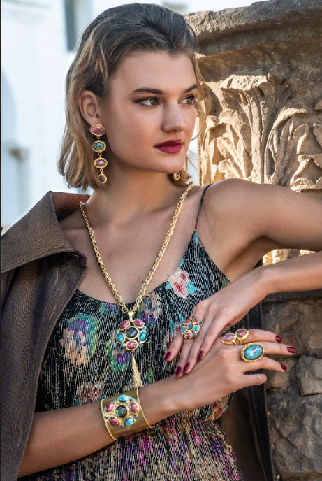 NIIKI PARIS - Venta al por mayor Anillos grandes/de cóctel - Anillo de mujer con piedras semipreciosas NCR842R1