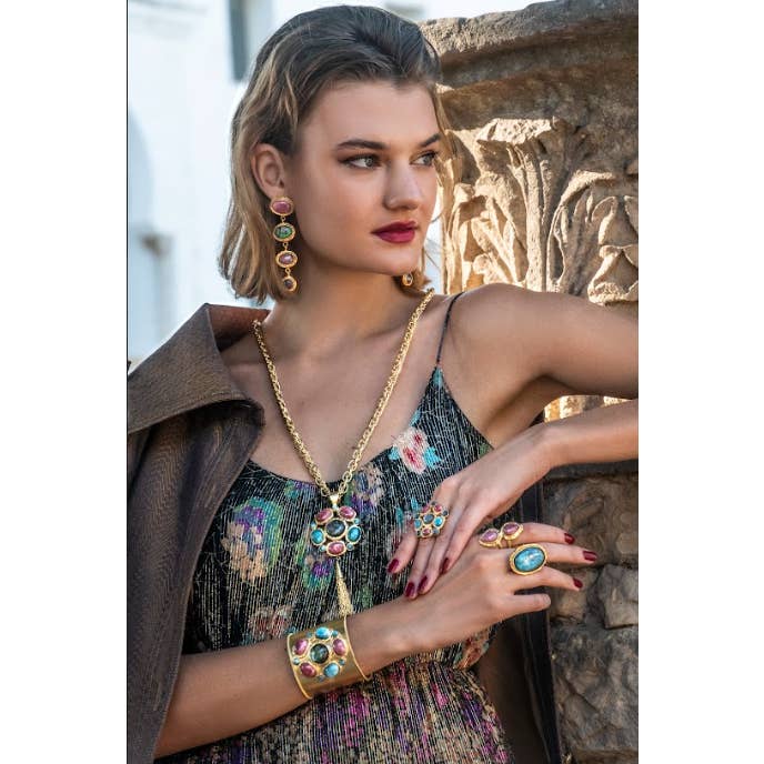 NIIKI PARIS - Wholesale Cocktail/Statement Ring - NCR842R women's ring1