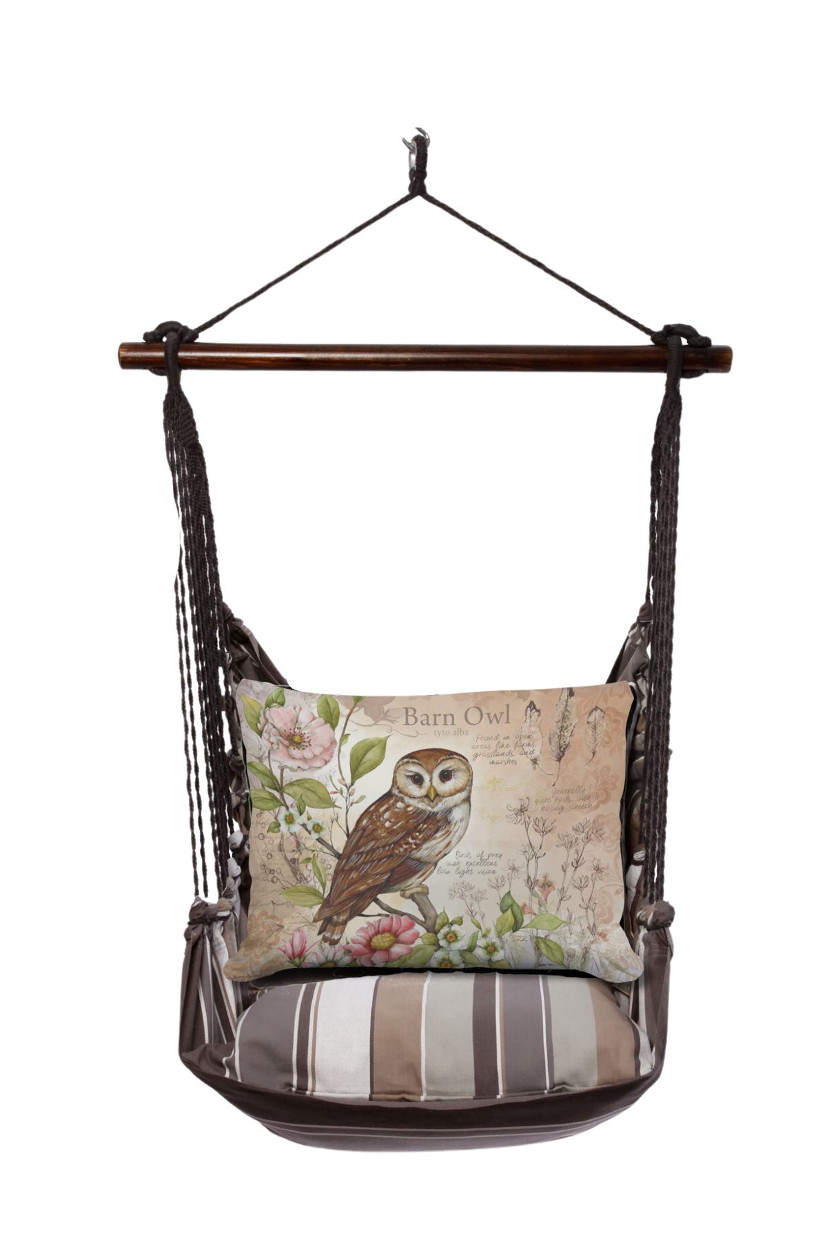 Magnolia Casual - Wholesale Swing Set - Hammock Swing 4-Piece Set indoor / outdoor - Slate Gray4