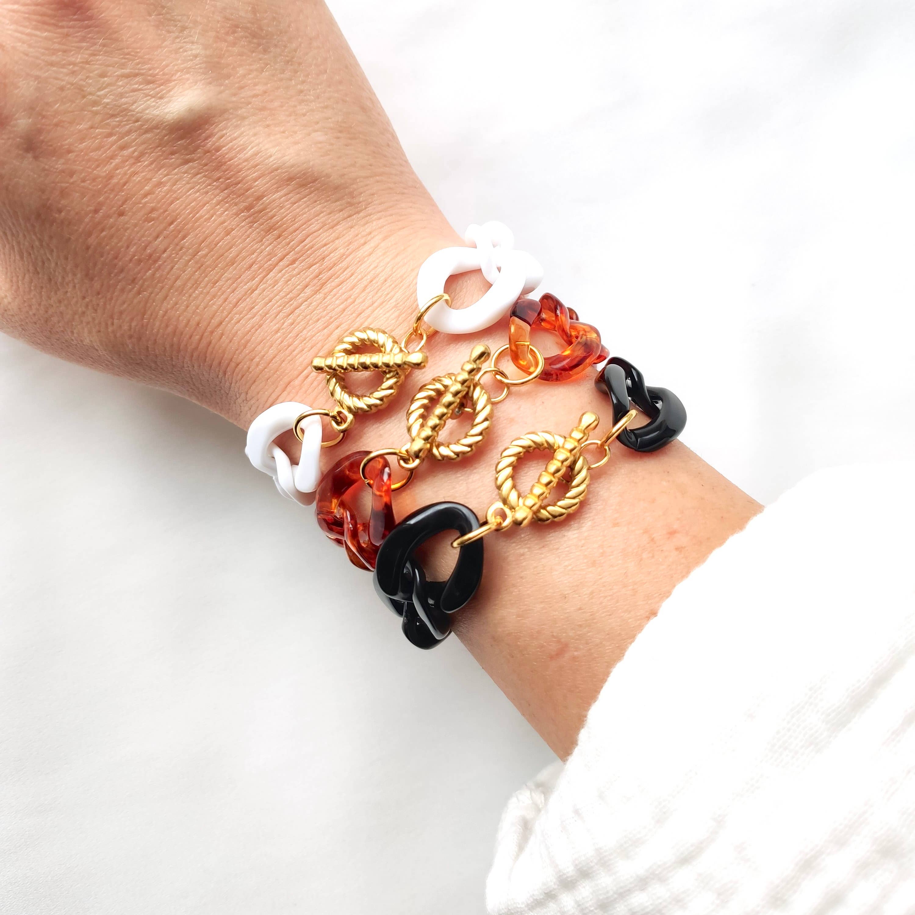 L'Atelier d'Artémis - Wholesale Link & Chain Bracelet - VINTAGE bracelet25