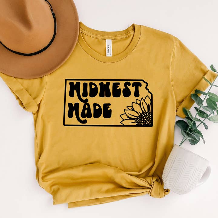Midwest Made T-shirt for wholesale by Wicked Peach Boutique