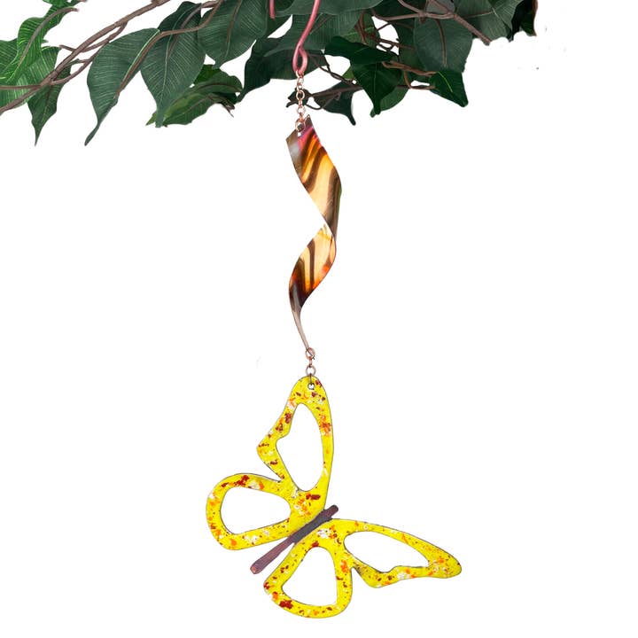 Clever Goods by Annabelle Noel Designs - Wholesale Wind Spinner - Large Wispy Butterfly Spinners- choose your color
