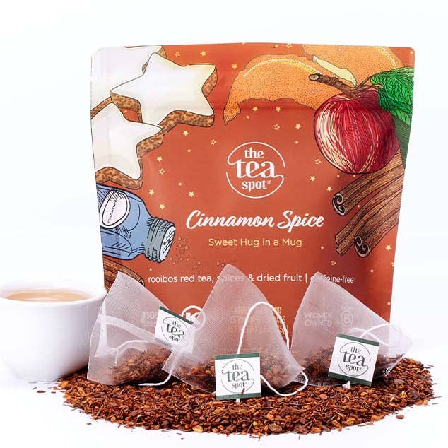 The Tea Spot - Wholesale Tea Bags - Cinnamon Spice Tea - 15 Sachets Each