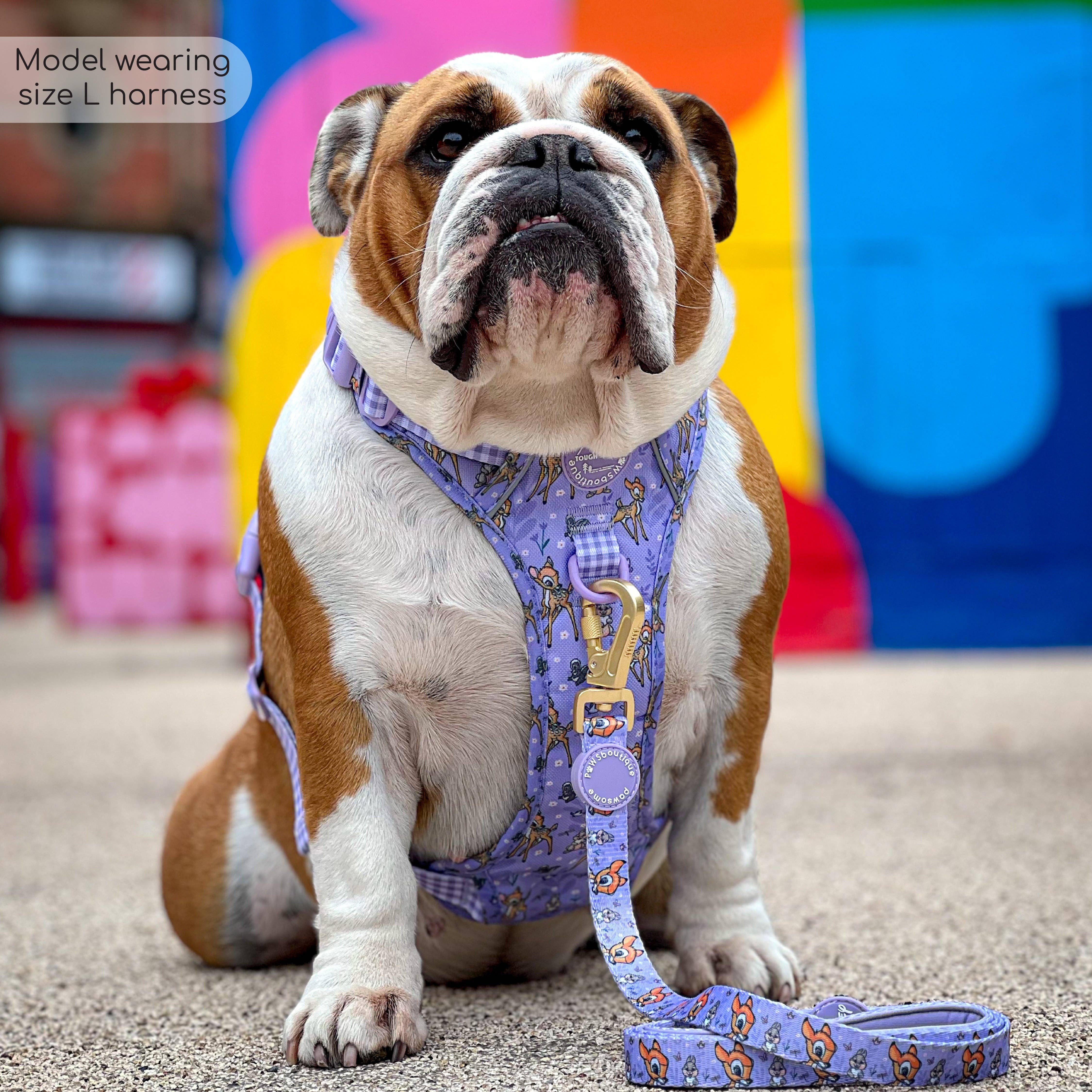 Pawsome Paws - Wholesale Pet Harness - Dog - Disney© Tough Trails™ Harness - Bambi + Friends Lilac5