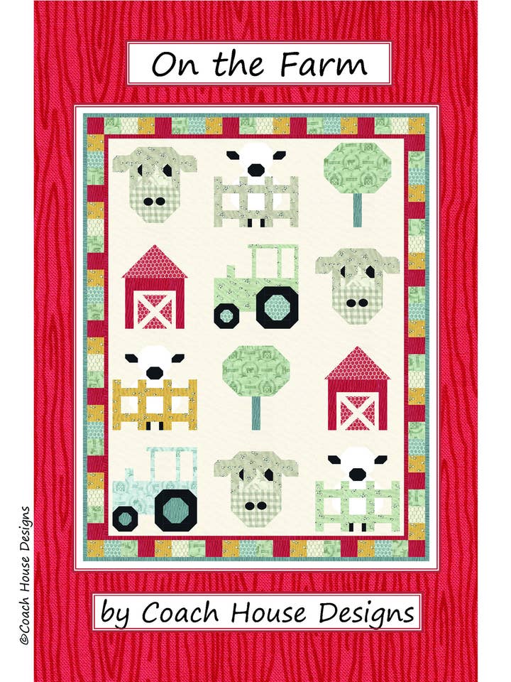 Motif de couette On the Farm pour la vente par Coach House Designs