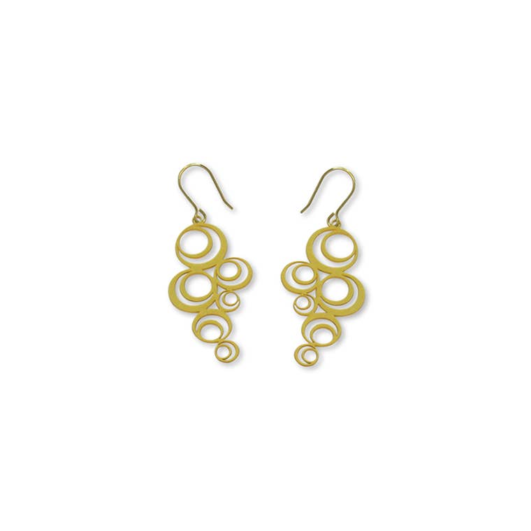 RAS - Vendita all'ingrosso Orecchini pendenti - Orecchino Adele Piccolo Bagno Oro2