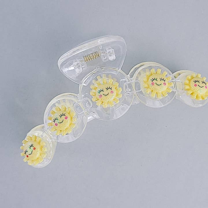 Claw Clip | Smiley Suns for wholesale by Love, Steffie Kay