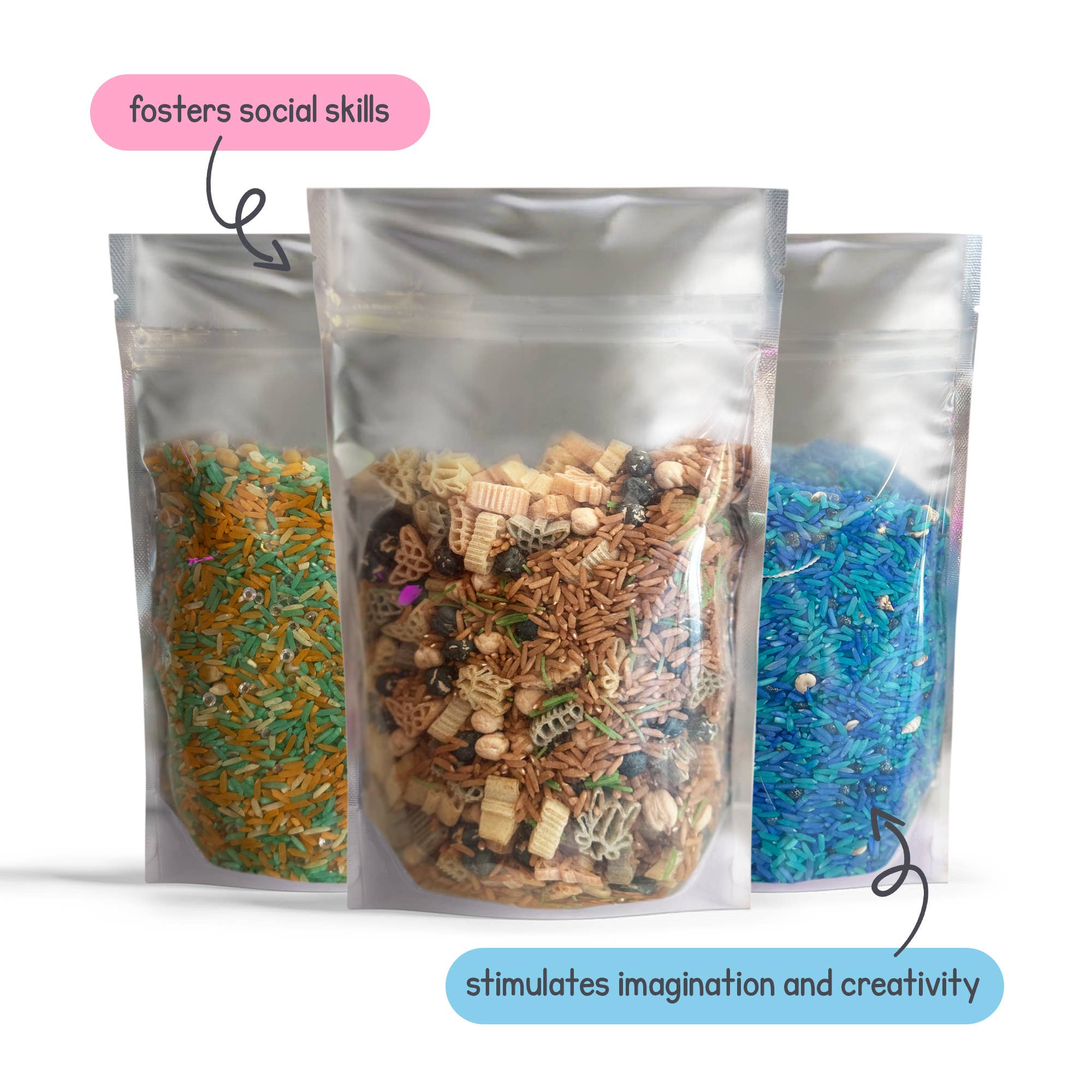 monkey bandit kids - Vente Kit de bricolage – enfant - Mélange de base pour jeu sensoriel