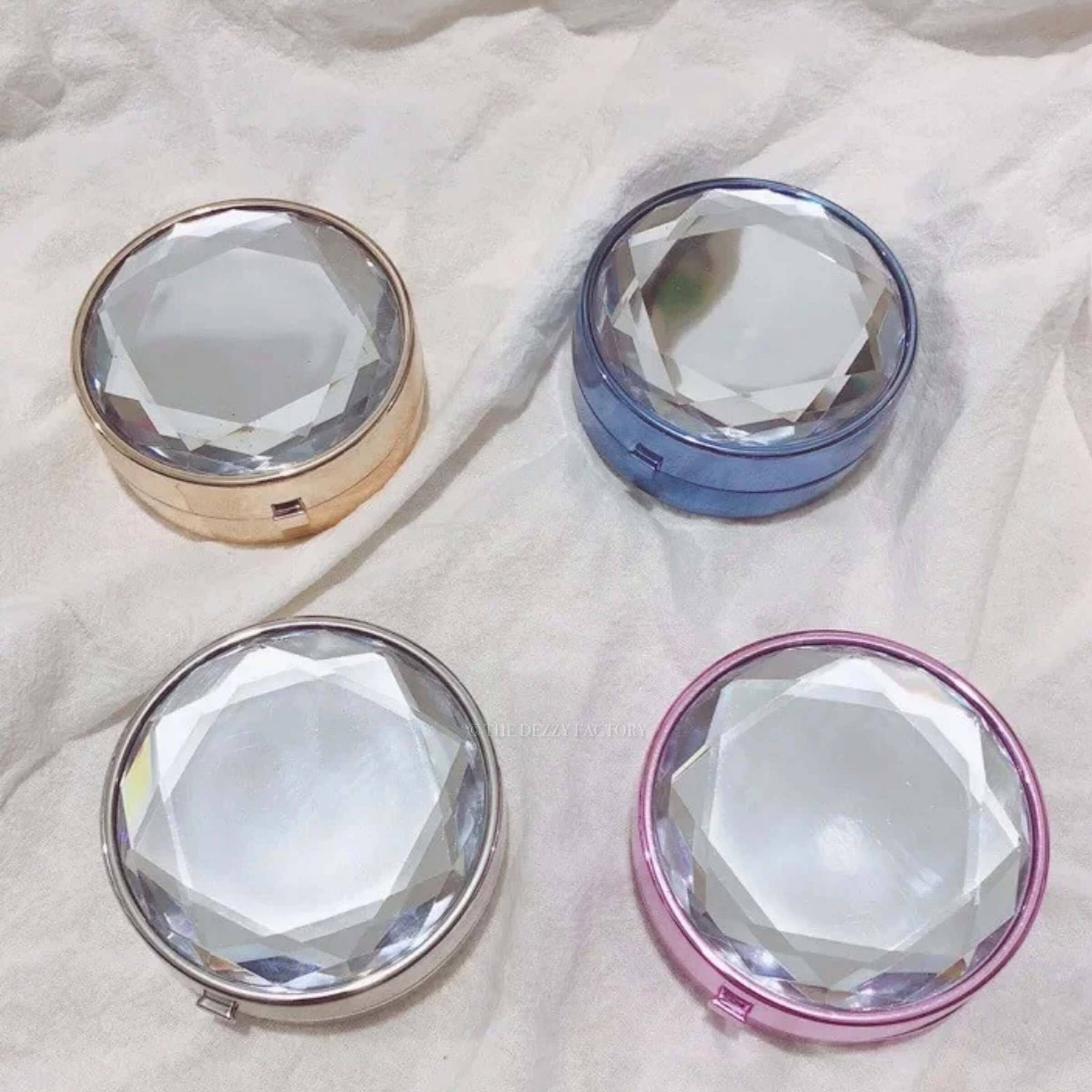 DEZZY'S - Wholesale Eyewear Cases & Holders - Women's - Diamond lens case | blue3