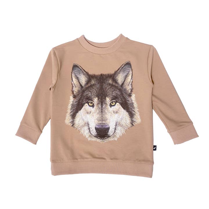 OV Sweater - Sand Wolf for wholesale by mói