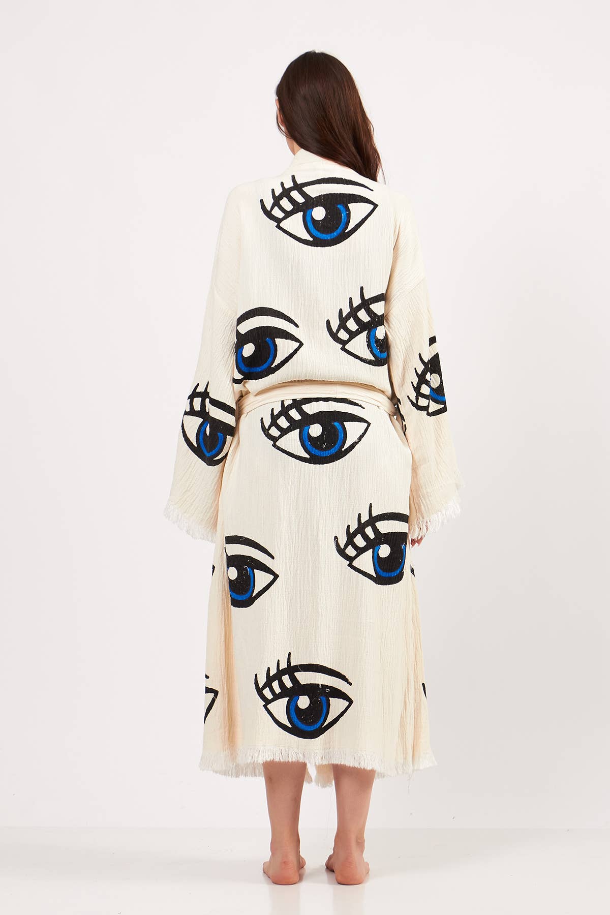 Yaz Concepts – wholesale Kimono – Women's – Eye Print Bathrobe | Festival Kimono | Evil Eye Clothing13