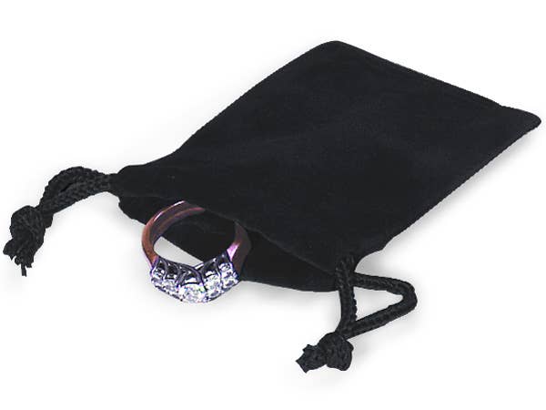 Nashville Wraps - Wholesale Jewelry Box/Organizer - Velour Drawstring Jewelry Bags12