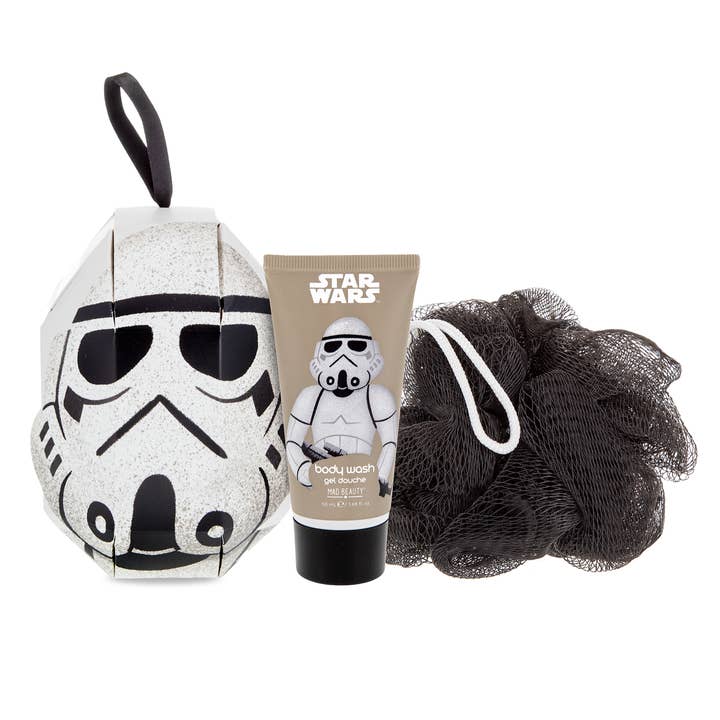 Mad Beauty – Engroshandel Bade- og kropssæt – Mad Beauty Star Wars Dark Side Storm Trooper Body Duo