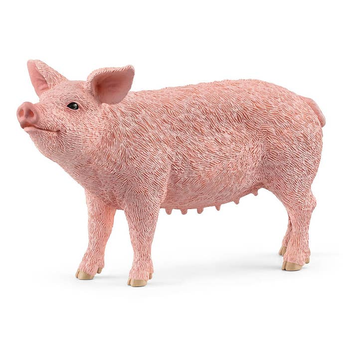 SCHLEICH Farm World Pig Toy Figure (13933) for wholesale by Meroncourt Europe Ltd