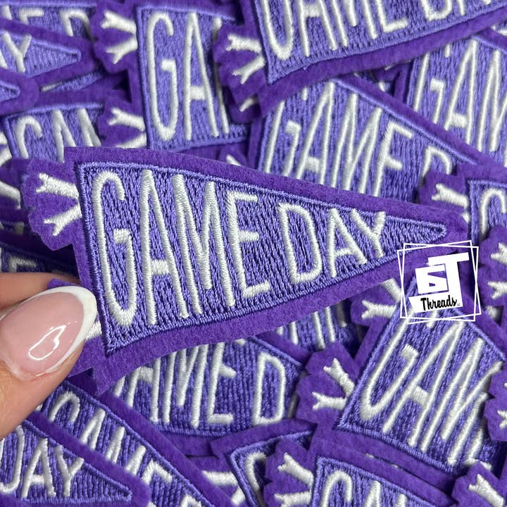 6j Threads LLC - Wholesale Patch - Game Day Pennants....Cap Patches18