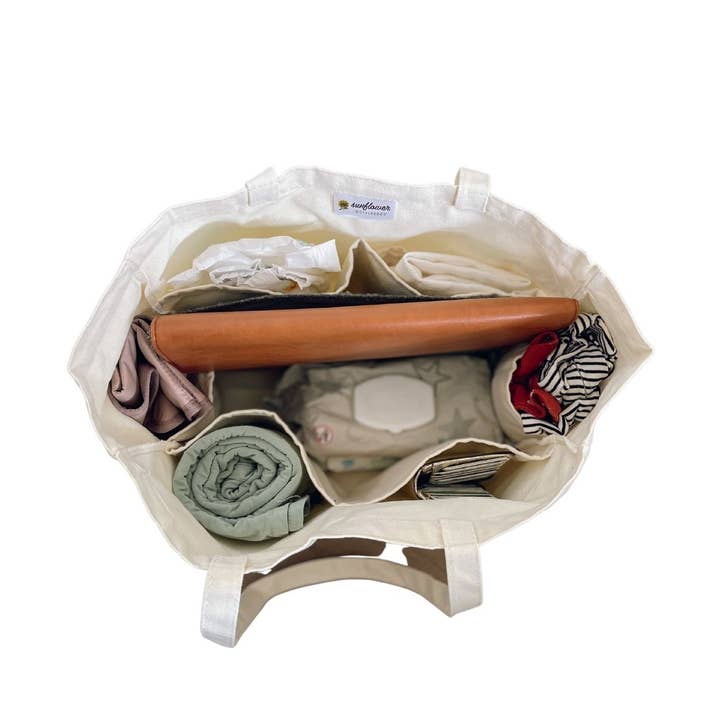 Sunflower Motherhood - Vendita all'ingrosso Borsa tote - Donna - Borsa Mama in Tela | Borsa per Pannolini Ecologica e Stilosa2