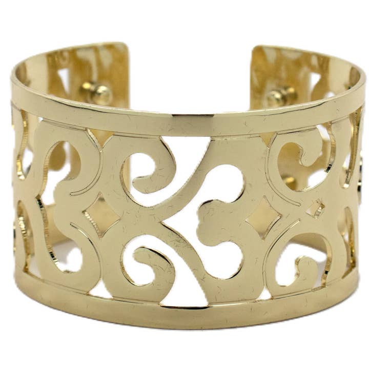 Realeather - Wholesale Cuff Bracelet - Filigree Cuff Bracelets6