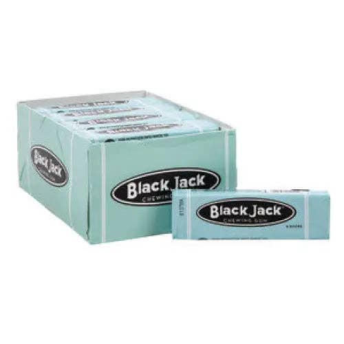 Echo Sales Canada - Wholesale Chewing Gum - BLACK JACK CHEWING GUM 0.44 OZ 20ct