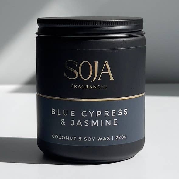 Blue Cypress & Jasmine for wholesale by Soja Fragrances