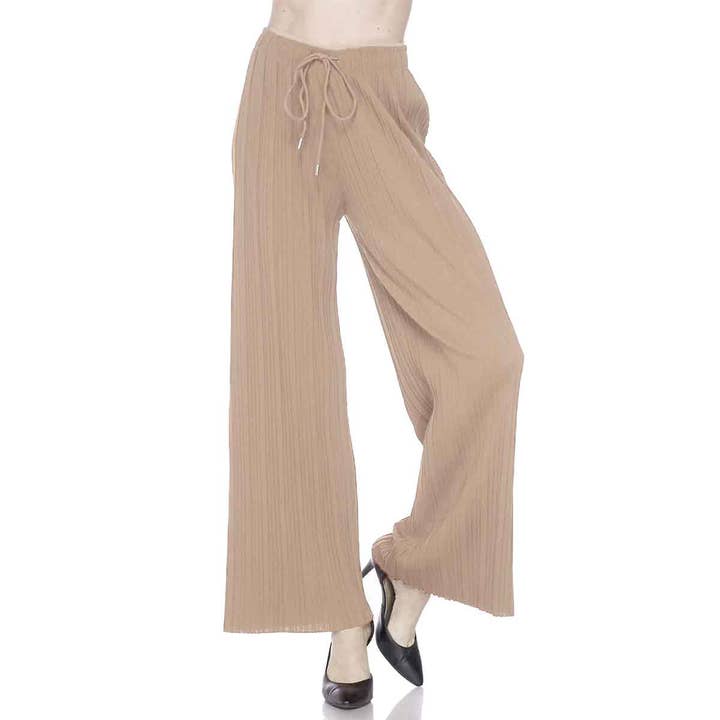 The Magic Scarf Company - Wholesale Pants - Women's - 902T - Pleated (No Hem) Twill Pants8