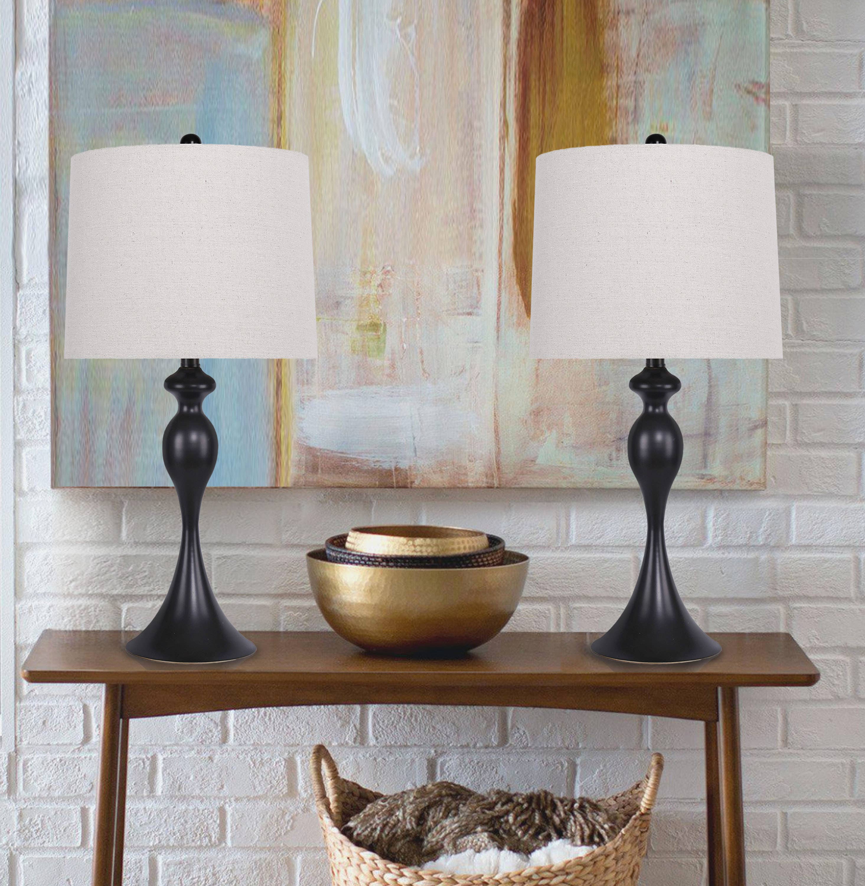 LumiSource and Grandview Gallery - Wholesale Accent/Desk Lamp - Ashland 27" Metal Table Lamps (Set of 2)26