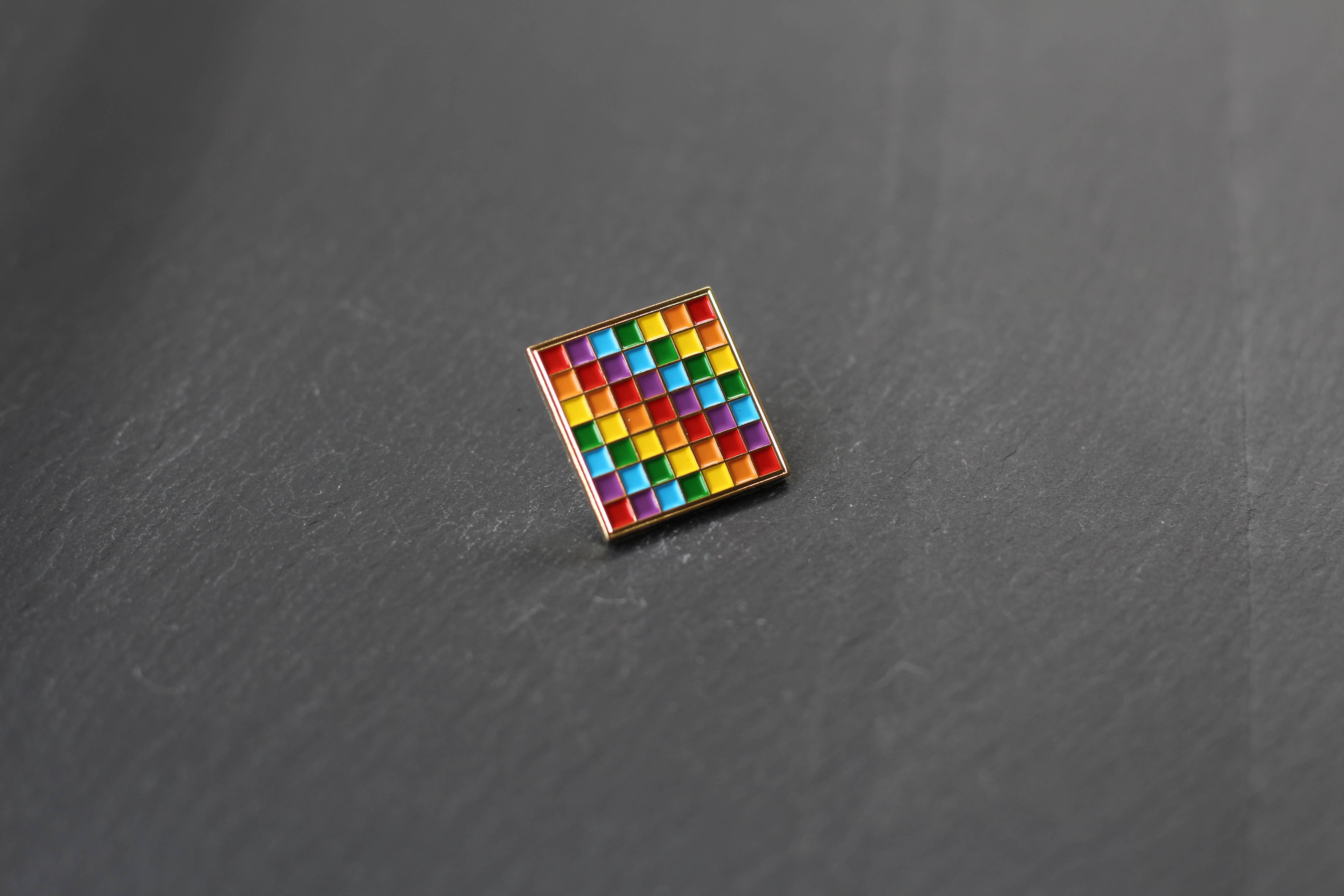 Real Sic - Wholesale Lapel Pin/Button - Rainbow LGBT Lapel Pins Guy Pride Flag Enamel Pin4