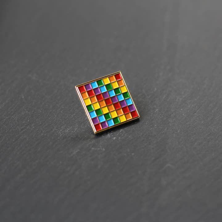 Real Sic - Wholesale Lapel Pin/Button - Rainbow LGBT Lapel Pins Guy Pride Flag Enamel Pin4