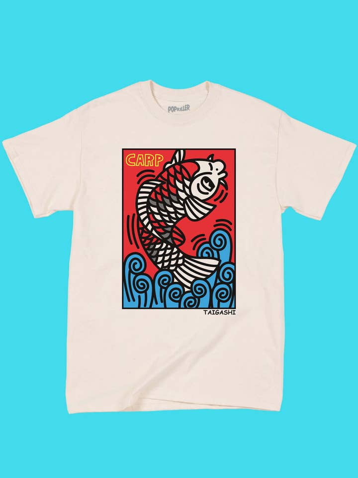 Popkiller Artist Series Taigashi Carp Classic T-shirt for wholesale by Popkiller