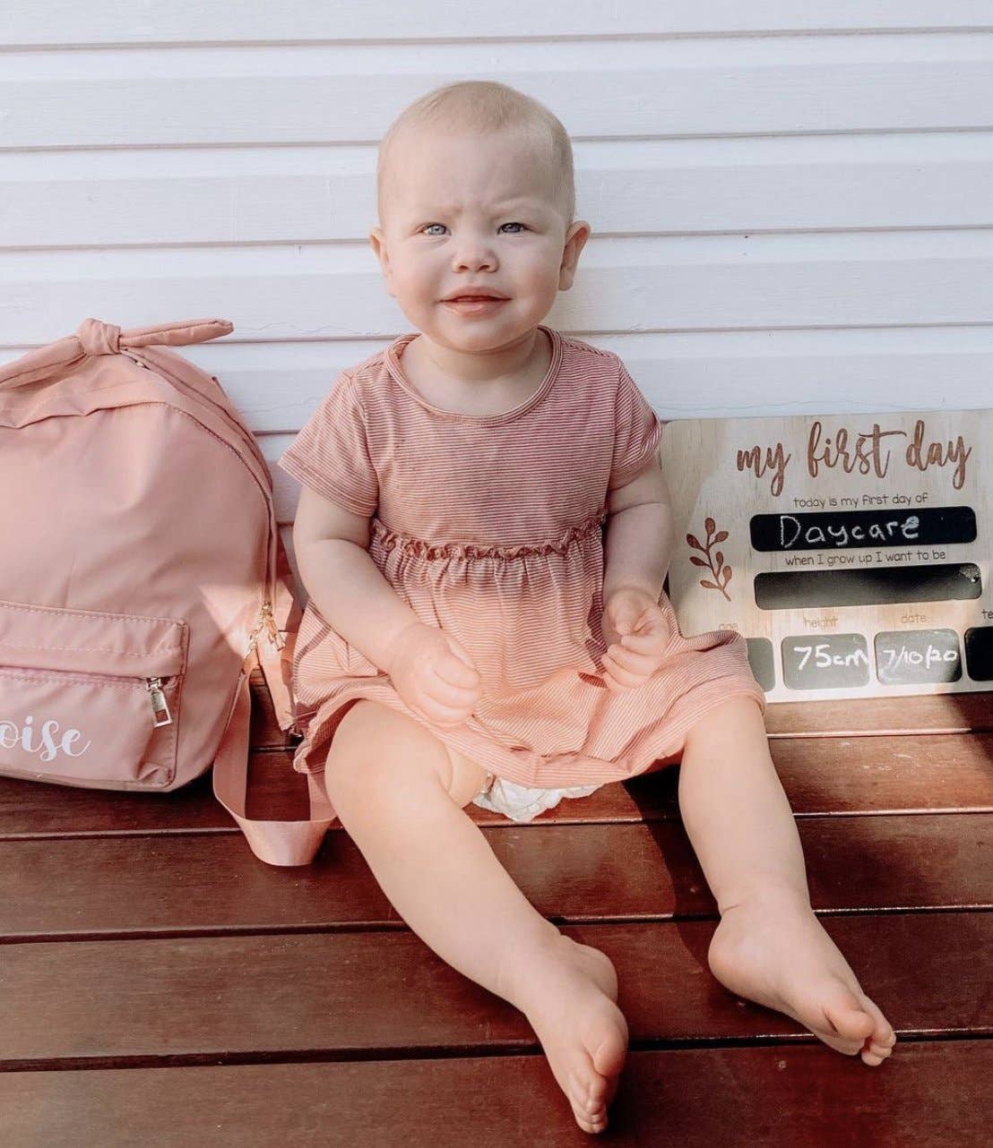 Timber Tinkers - Wholesale Milestone Art/Keepsake - Kids & Baby - First Day of School Board5