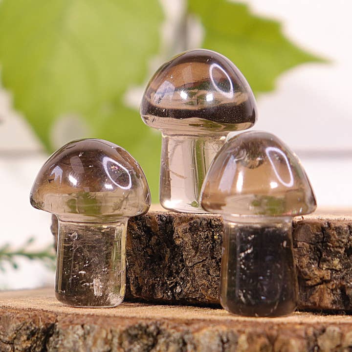 Smoky Quartz Mushroom for wholesale by Natures Artifacts Inc