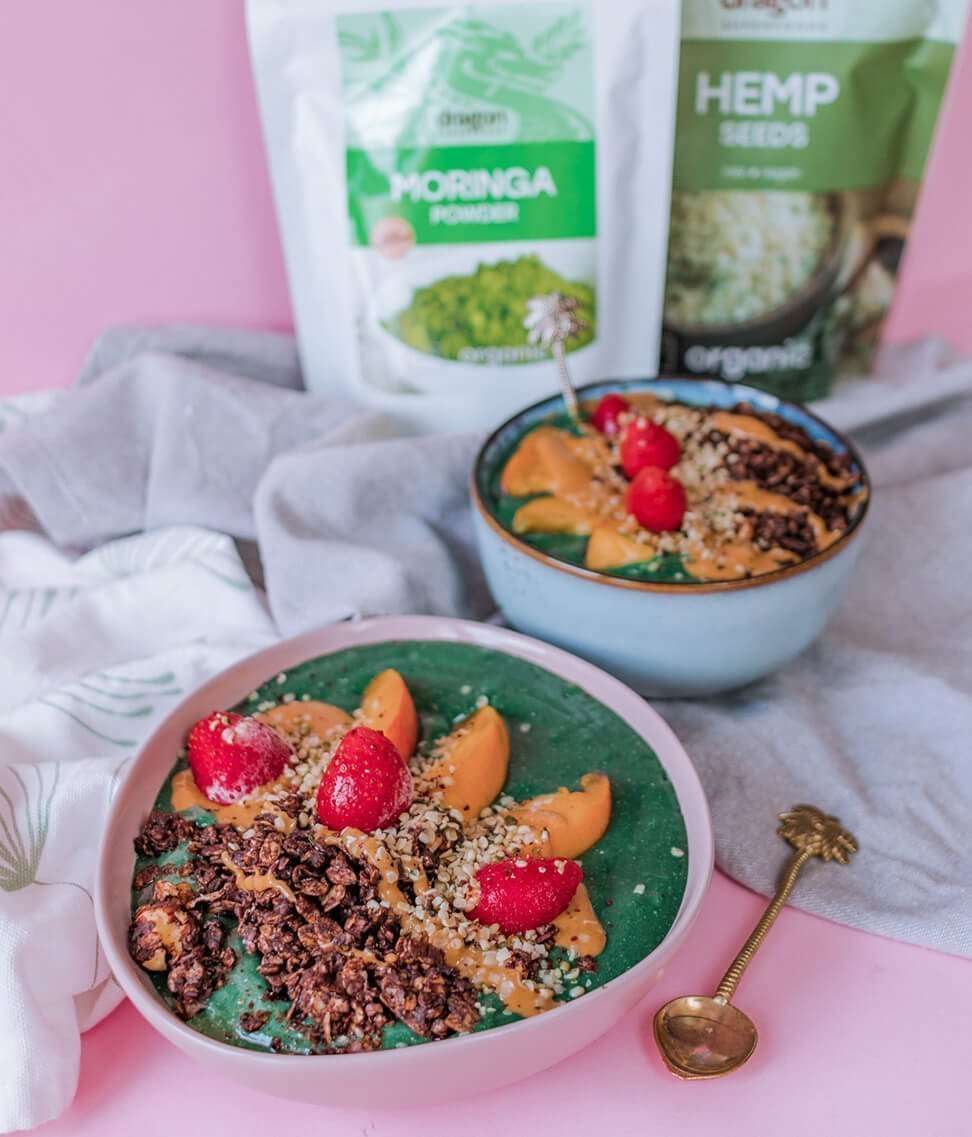 Smart Organic - Wholesale Protein/Superfood Powder - Moringa, Powder, Bio, Dragon Superfoods, 200g/1kg3