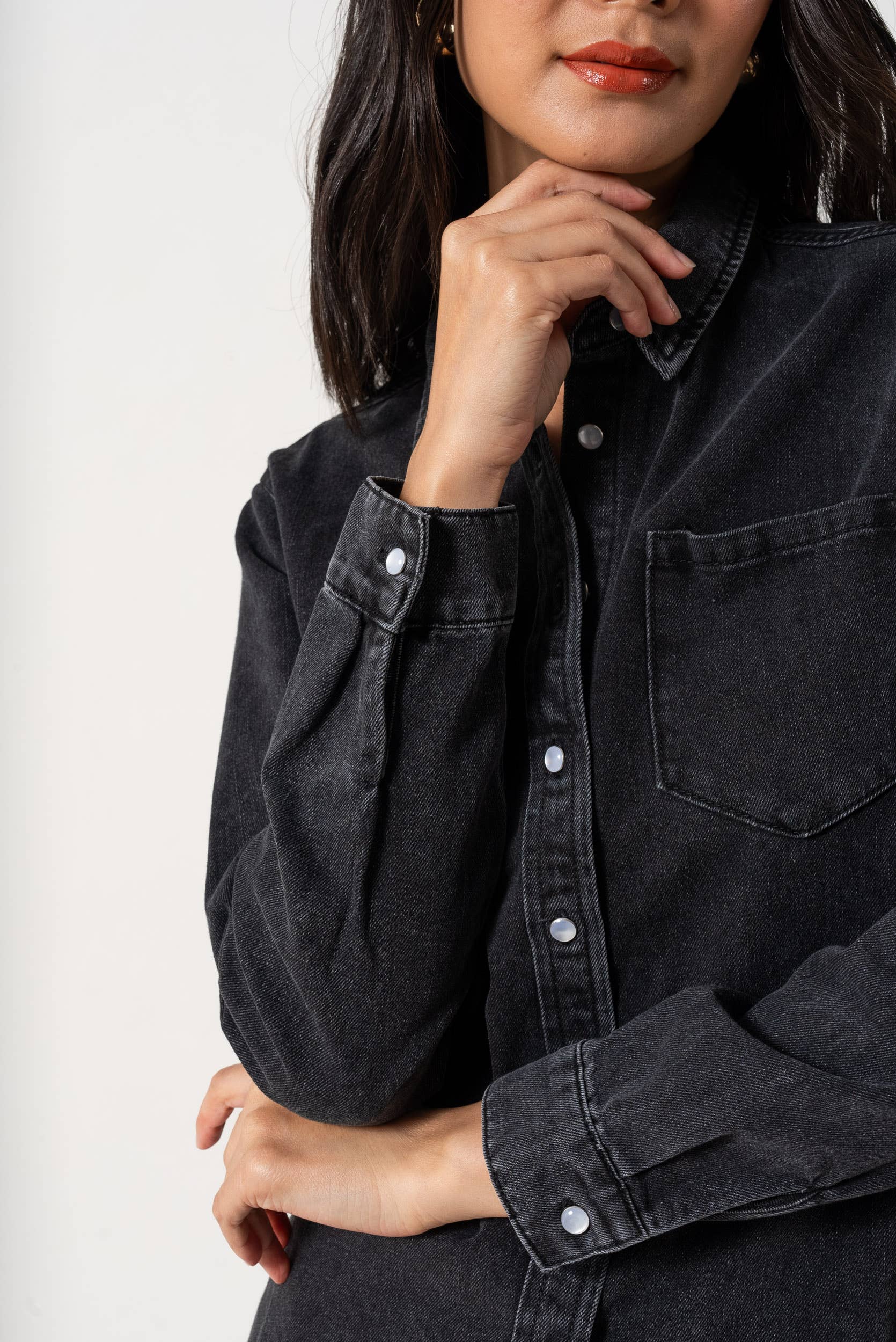 Oraije Paris - Venta al por mayor Camisa con botones - Mujer - Camisa de mezclilla Celia11