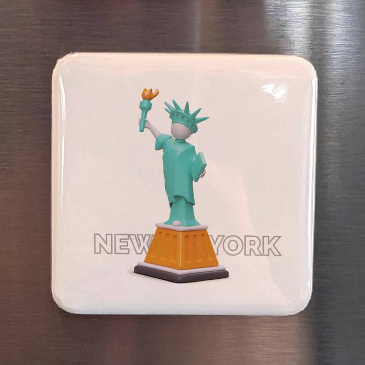 Frihetsgudinnan New York Kylskåpsmagnet för wholesale av PhiloPerse
