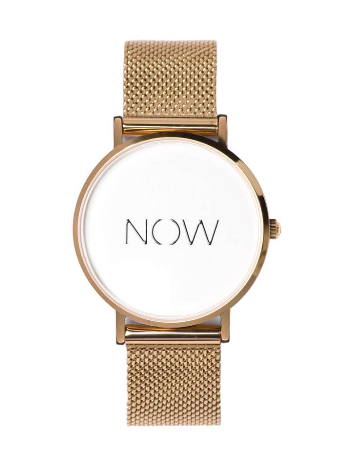 Watch NOW Exclusive Collection Mesh Gold for wholesale by The Watch Now