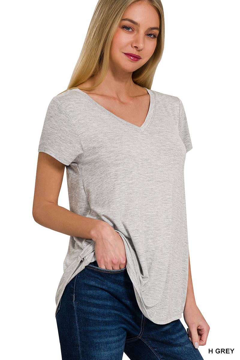 42POPS – wholesale Knit top – Women's – `.Short Sleeve Rayon Jersey Tee7