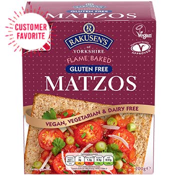 Rakusen's – wholesale Crackers – Gluten Free Matzos0