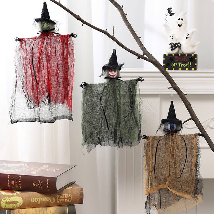 Scary Witch Hanging Halloween Party Decor_CWMM9870 for wholesale by ACCITY