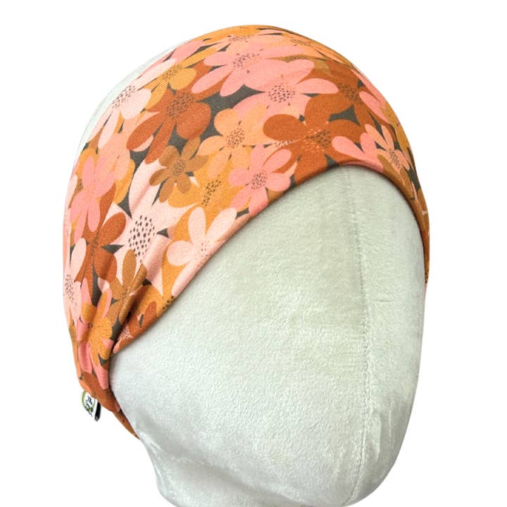 Warmer Blumen-Stirnband mit Stretch für den Großhandel von The Sassy Olive Handmade Headbands