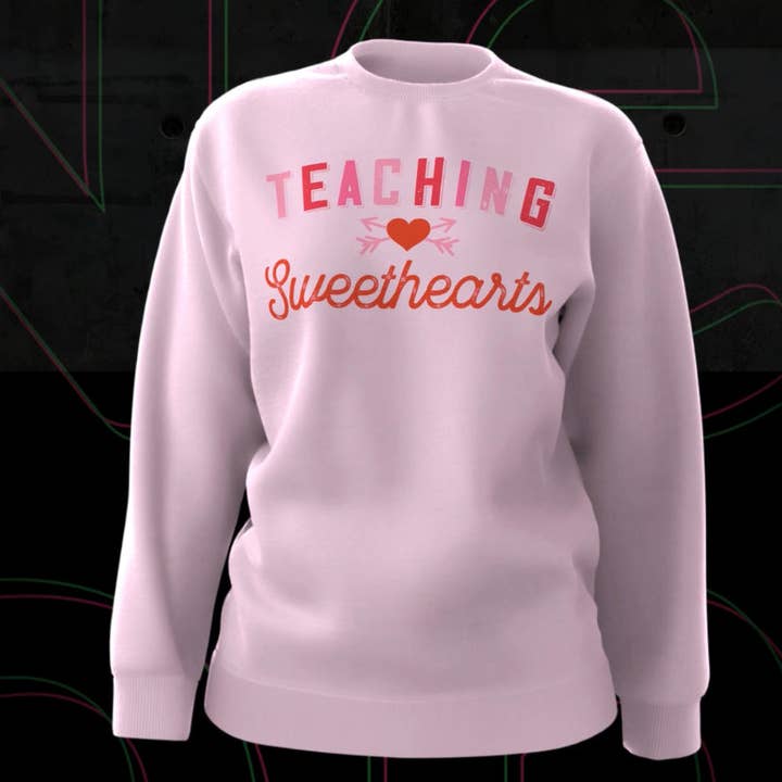 Sweatshirt Enseignant(e)s Chéri(e)s pour la vente par Dukes Designs & Creations