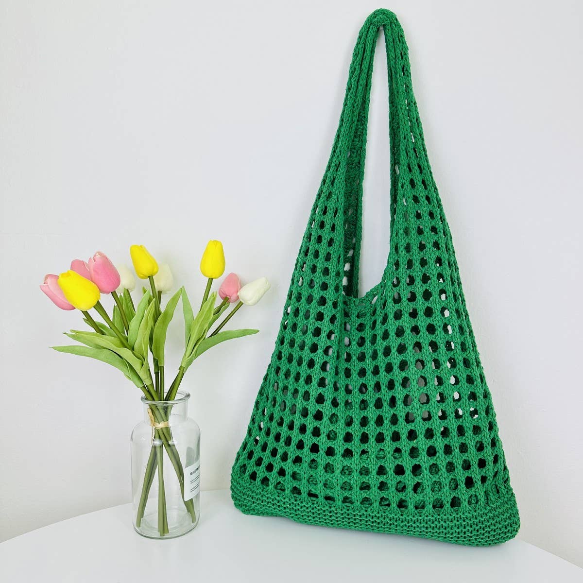 NINEXIS - Wholesale Tote Bag - Women's - CWAB1953_KNITTED HOLLOWED OUT TOTE BAG2