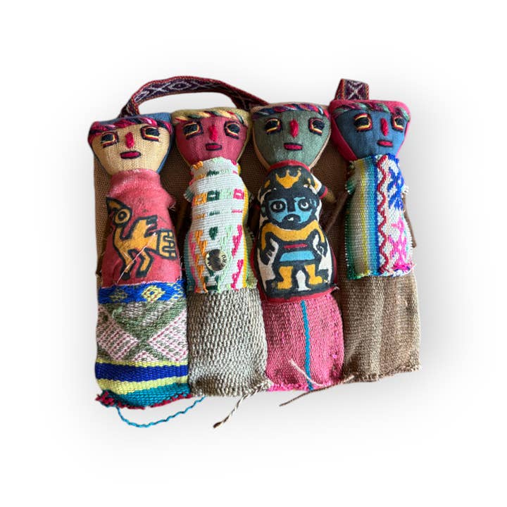 Zoe Artcrafts Corp. - Wholesale Doll - Kids - Peruvian Pachamama Dolls, 4 dolls, Hanging Decor, Home Decor4