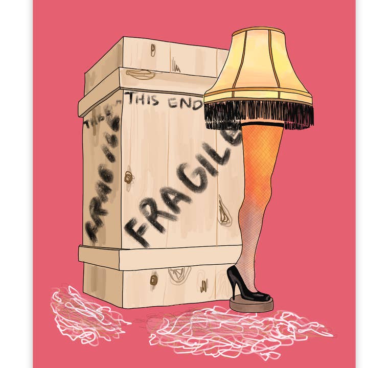 Lemon Lines - Wholesale Christmas Card - Leg Up on Christmas0